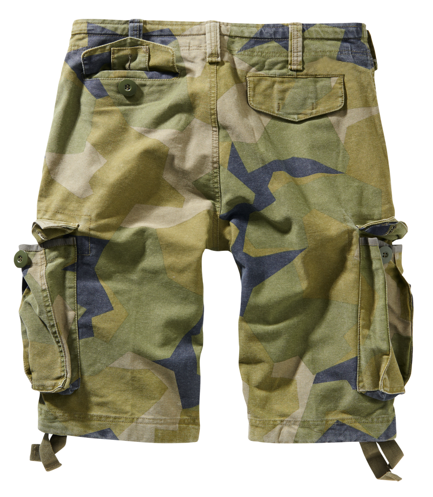 Brandit Vintage Classic Shorts Farbe swedish camo, Größe M