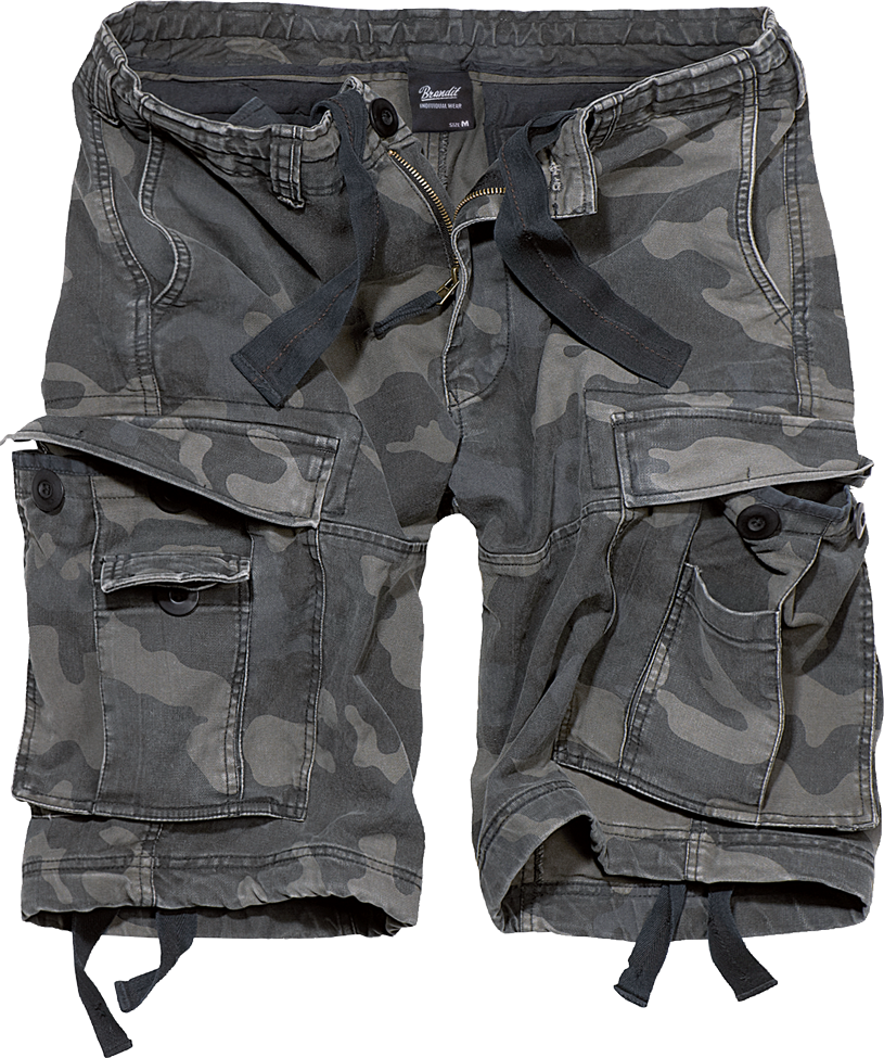 Brandit Vintage Classic Shorts Farbe darkcamo, Größe 7XL