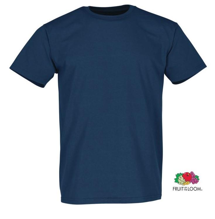 FRUIT OF THE LOOM Super Premium T-Shirt, Farbe navy, Gr.S