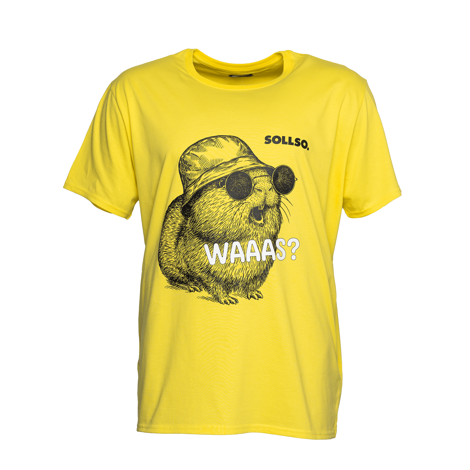 SOLLSO. T-Shirt "Guinea Pig" Farbe Summer Sun, Größe XXL