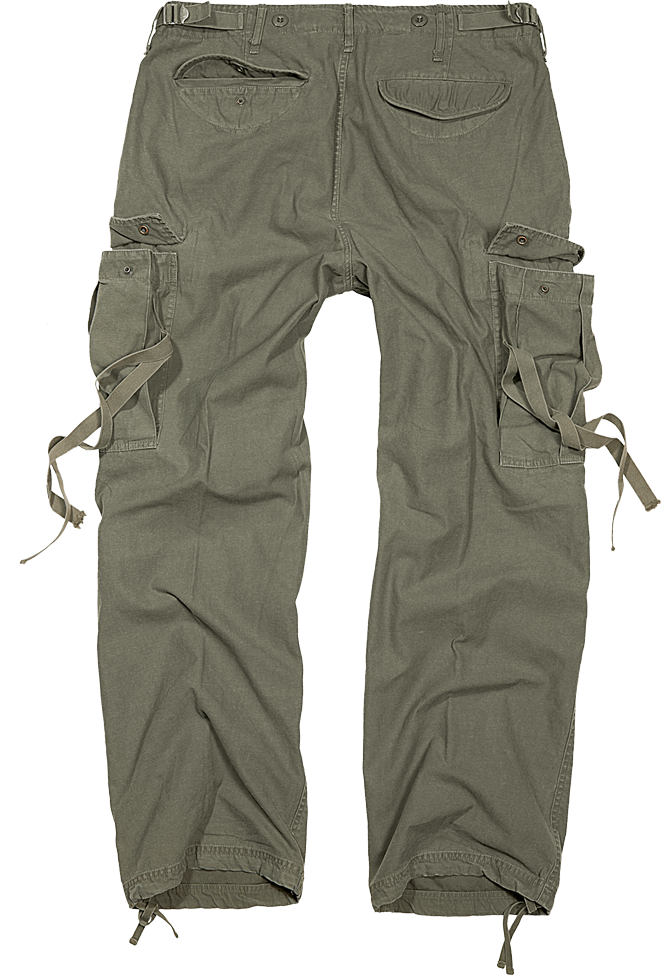 Brandit M65 Vintage Trousers oliv, Größe 4XL