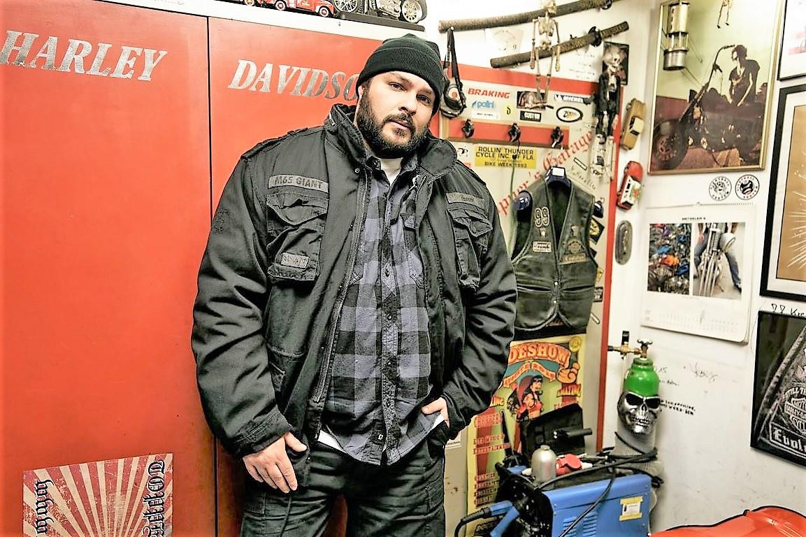 Brandit M-65 Giant Jacket, schwarz, Größe S