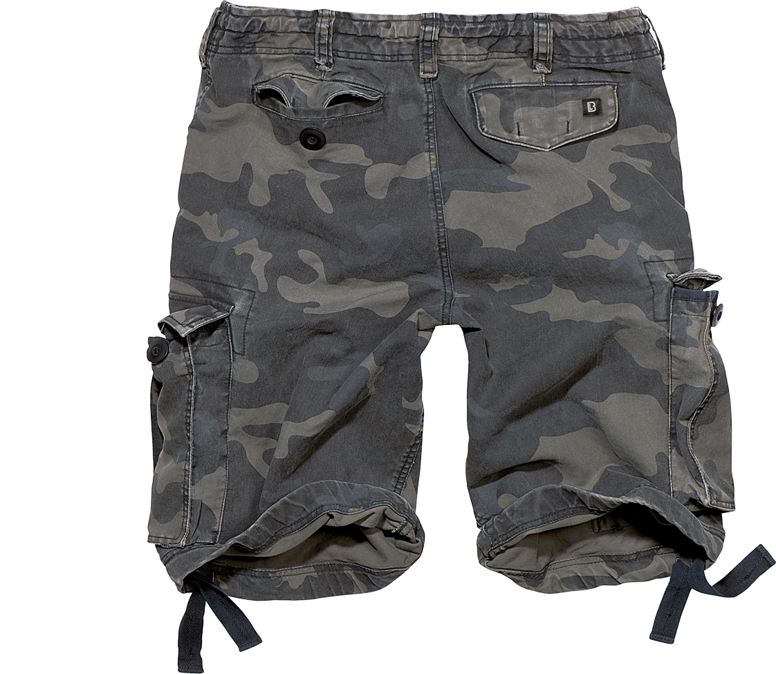 Brandit Vintage Classic Shorts Farbe darkcamo, Größe M